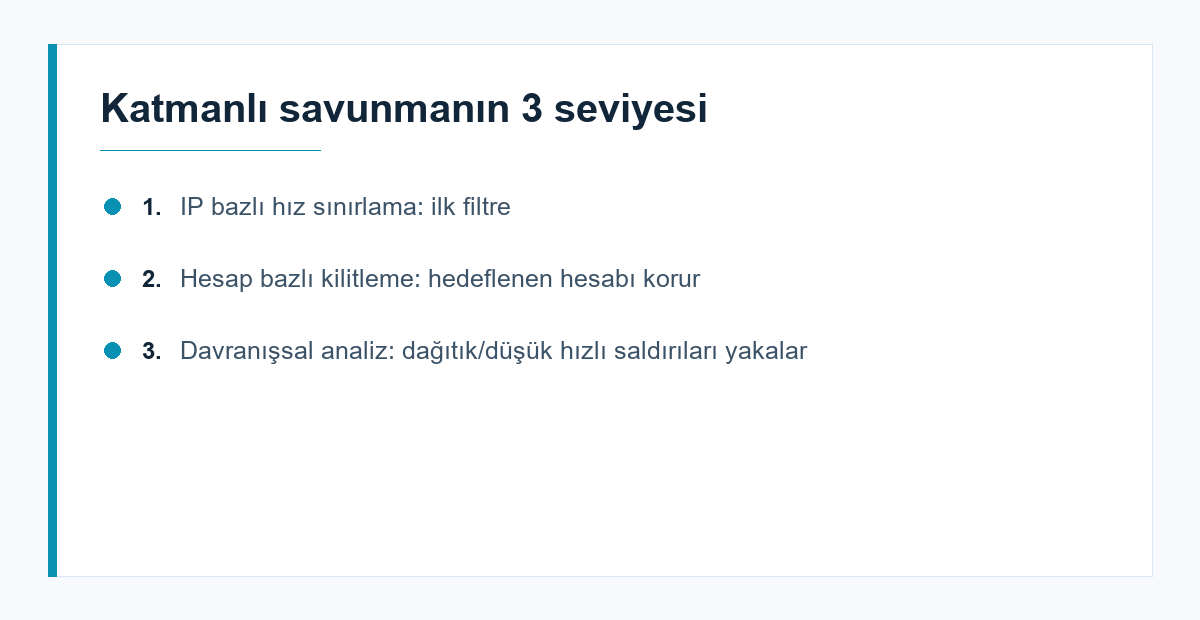 Kaba kuvvet savunma katmanları
