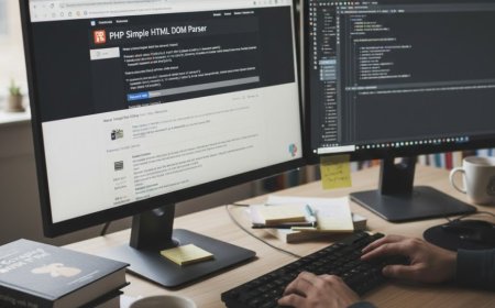 PHP Simple HTML DOM Parser Kullanımı