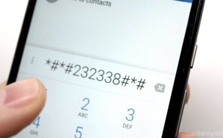 Android Telefonlarda Bulunan Gizli Kodlar!